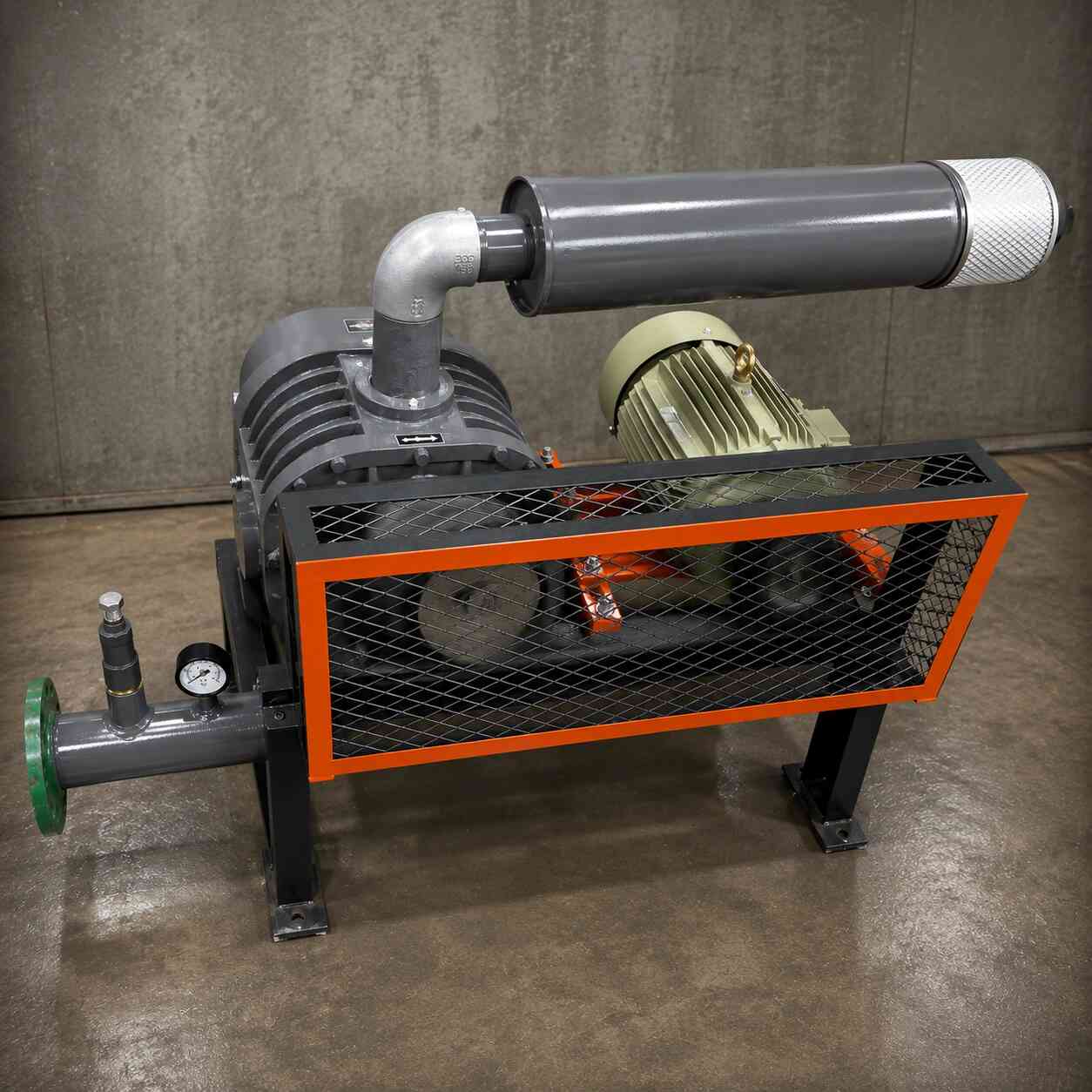 Root blower with complete set ( Horizontal )