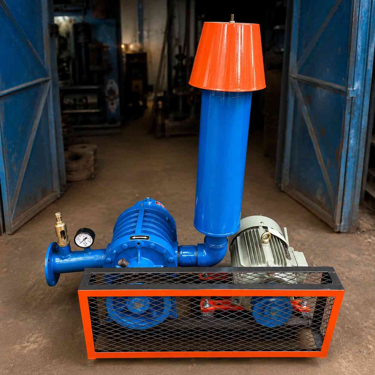 Root blower with complete set ( Vertical)